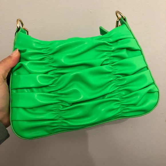 Nasty gal lime green shoulder bag - Picture 4 of 5
